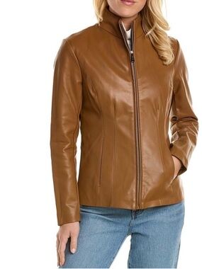 Kenneth Cole New York women's faux leather jacket